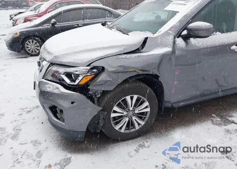 2018 Nissan Pathfinder S из США, поврежденный, VIN 5N1DR2MM7JC642890